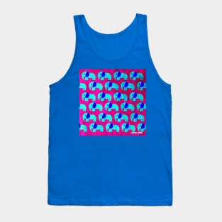 pink elephant mandala ecopop Tank Top